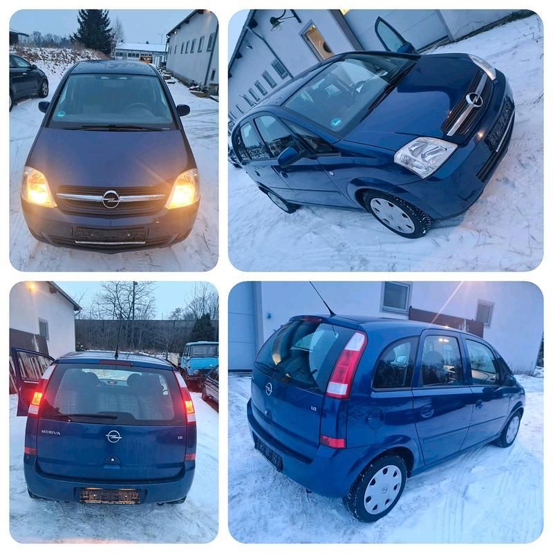 Gebraucht Opel Meriva 105 PS (77 kW) 2005 Blau Van / Kleinbus