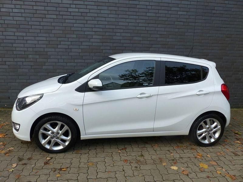 Weiß Gebraucht 2016 Opel Karl Innovation Kleinwagen | 9.999 € (Fairer Preis) - Bild 1/4