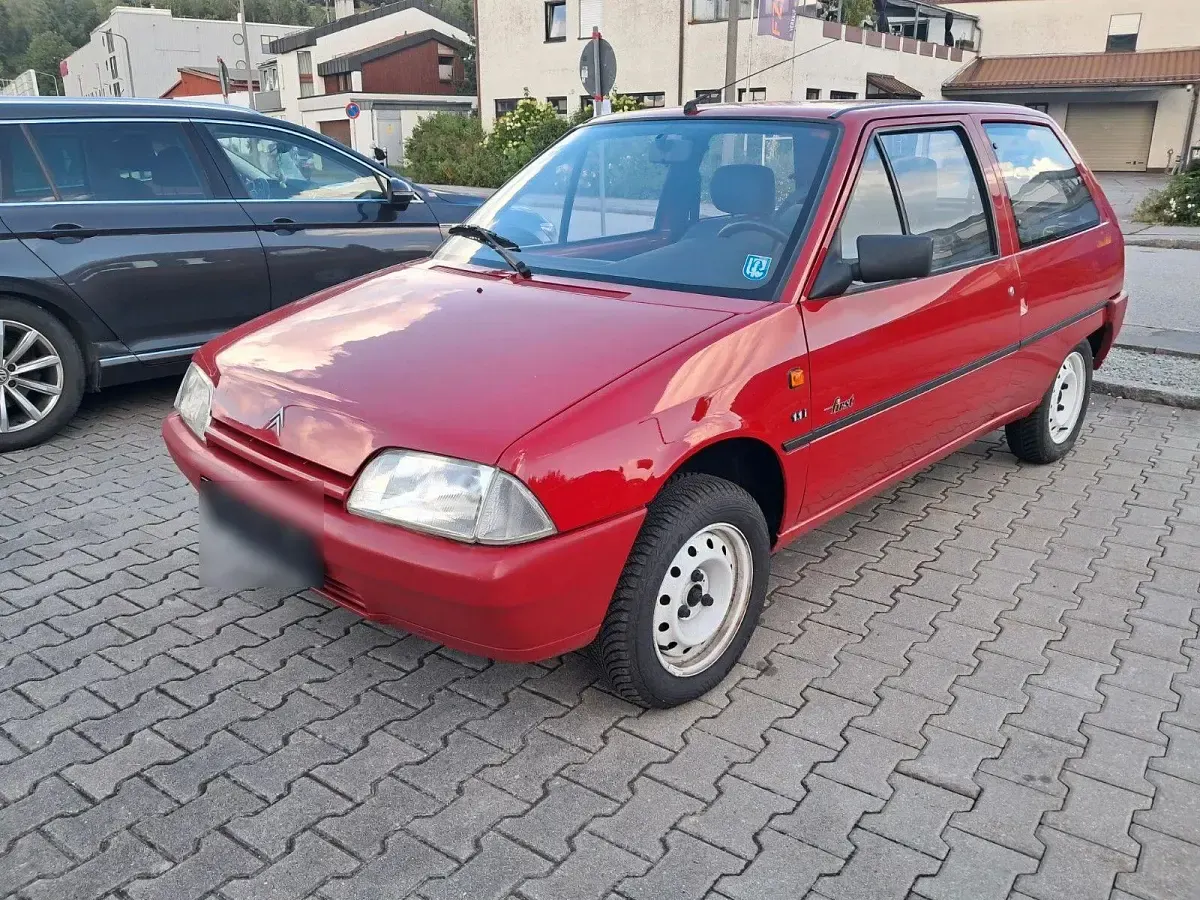Gebraucht Citroën AX 60 PS (44 kW) 1994 Rot Kleinwagen