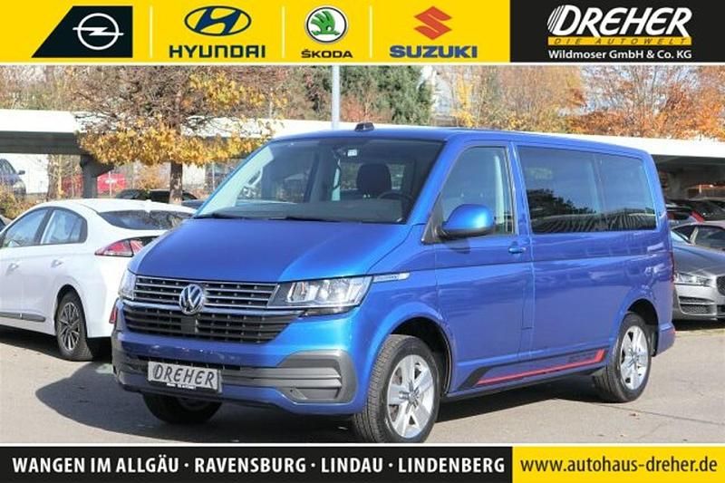 Blau Gebraucht 2021 VW T6.1 Comfortline Van | 49.990 € (Teuer) - Bild 1/1