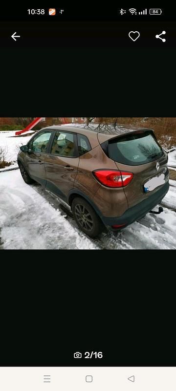 Gebraucht Renault Captur 90 PS (66 kW) 2014 Braun SUV