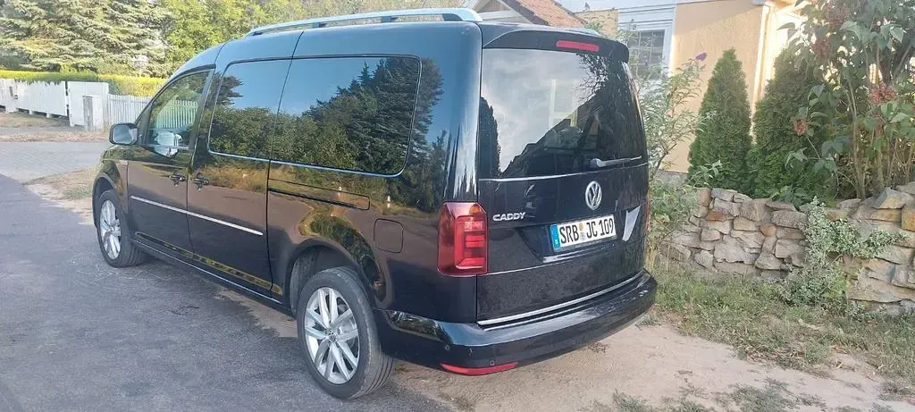 Gebraucht VW Caddy Maxi Highline 125 PS (91 kW) 2018 Schwarz Van / Kleinbus
