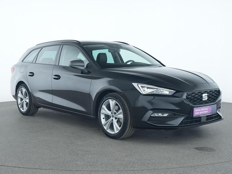Gebraucht Seat Leon FR 150 PS (110 kW) 2022 Mitternachtsschwarz Kombi