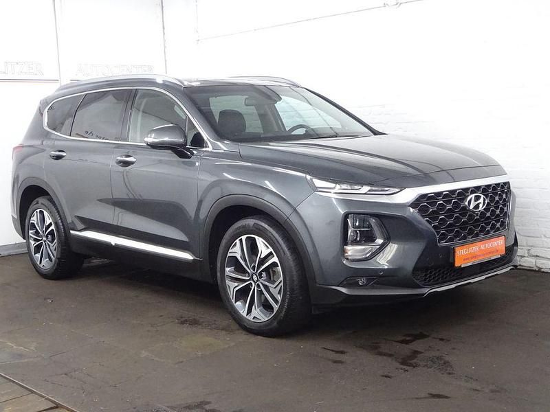 Gebraucht Hyundai Santa Fe Premium 200 PS (147 kW) 2019 Rain forest / met SUV