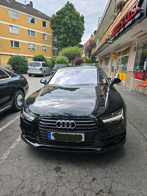 Schwarz Gebraucht 2015 Audi A7 S-Line Kleinwagen | 28.000 € (Fairer Preis) - Bild 1/4