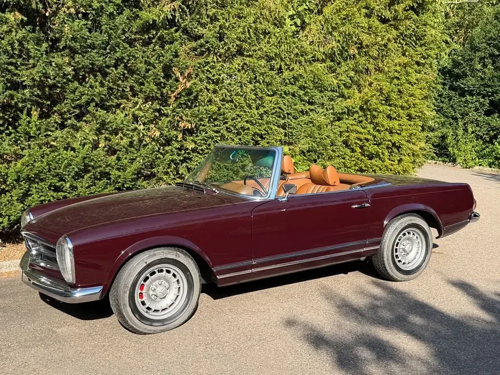 Gebraucht Mercedes SL280 170 PS (125 kW) 1971 Rot Cabrio