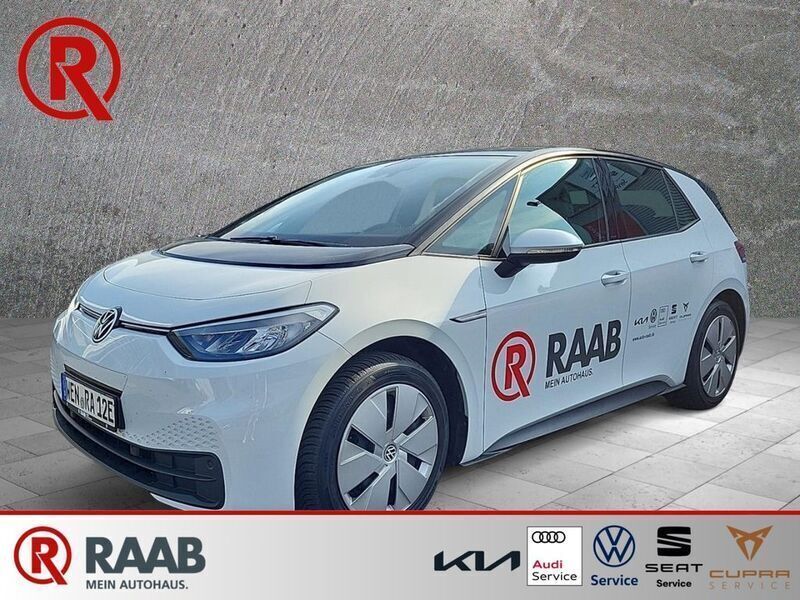 Weiss Gebraucht 2022 VW ID.3 Pure Kleinwagen | 19.495 € (Superpreis) - Bild 1/4