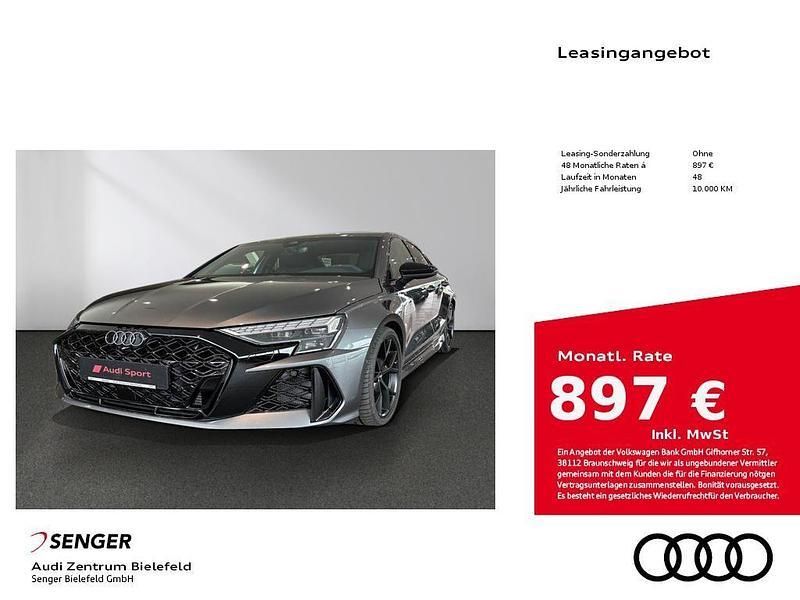 Daytonagrau perleffekt Neu 2025 Audi RS3 Design Kleinwagen | 81.020 € (Teuer) - Bild 1/4