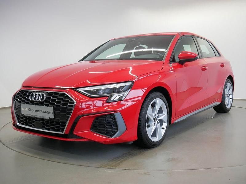 Gebraucht Audi A3 S-Line 110 PS (80 kW) 2022 Tangorot metallic Limousine