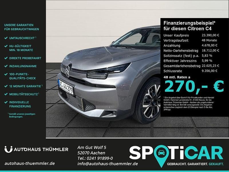 Gebraucht Citroën C4 145 PS (106 kW) 2025 Grau Limousine