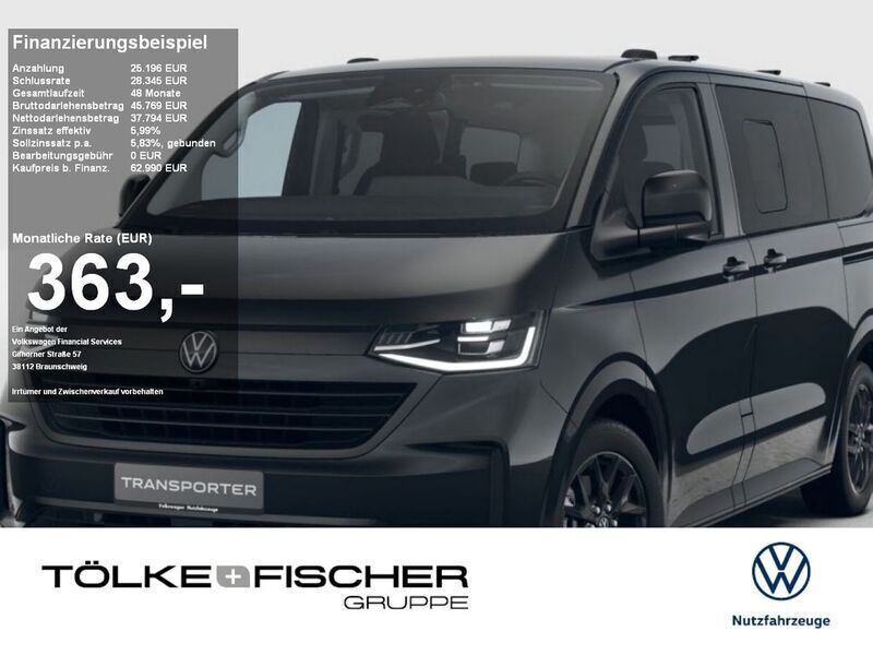 Schwarz Neu 2025 VW T7 Van | 62.990 € - Bild 1/4