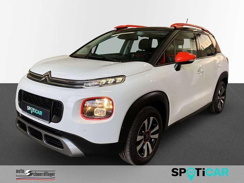 Polar weiß metallic Gebraucht 2019 Citroën C3 Aircross PureTech SUV | 13.950 € (Guter Preis) - Bild 1/3