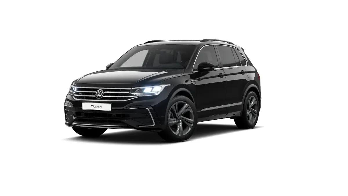 Gebraucht VW Tiguan R-line 150 PS (110 kW) 2024 Schwarz SUV
