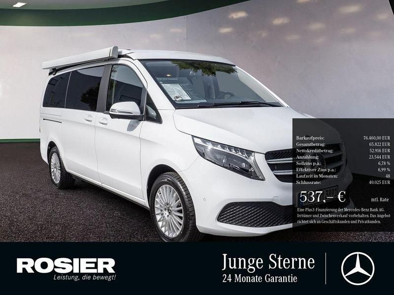 Weiss / arktikweiss Gebraucht 2024 Mercedes V220 Marco Polo Van / Kleinbus | 76.460 € - Bild 1/3