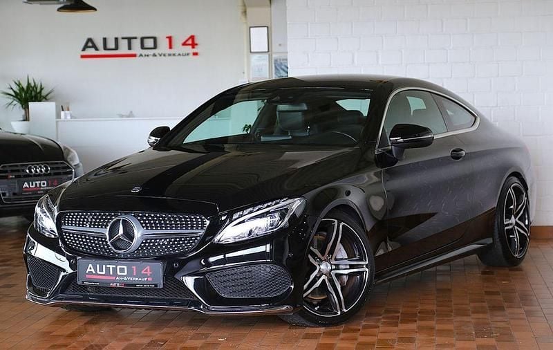 Schwarz Gebraucht 2016 Mercedes C400 AMG Coupé | 28.790 € (Guter Preis) - Bild 1/4