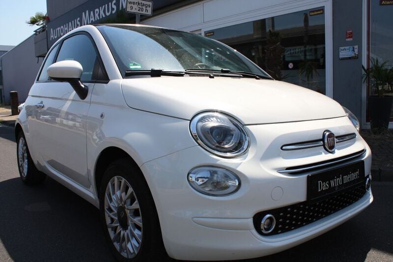Weiß Gebraucht 2021 Fiat 500 Launch Edition Cabrio | 11.999 € (Guter Preis) - Bild 1/4