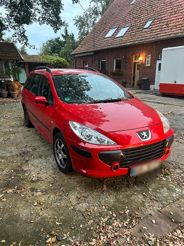 Rot Gebraucht 2006 Peugeot 307 Kombi | 550 € (Superpreis) - Bild 1/4