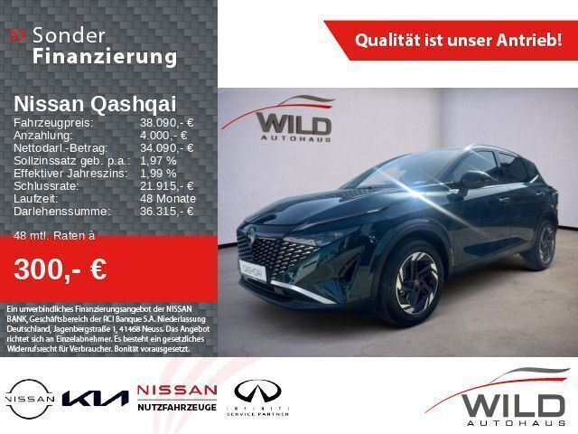 Grün Neu 2025 Nissan Qashqai N-Connecta SUV | 36.390 € (Etwas zu teuer) - Bild 1/4