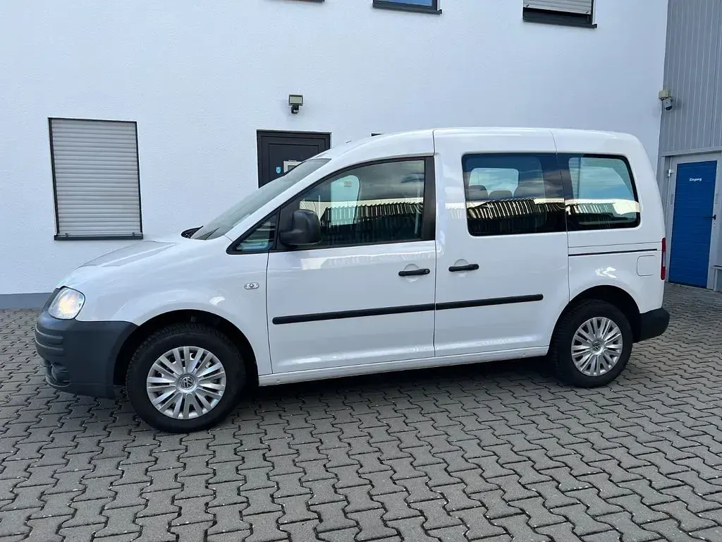 Gebraucht VW Caddy 109 PS (80 kW) 2010 Weiß Van / Kleinbus