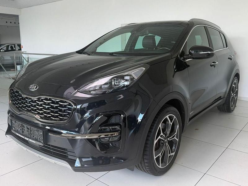 Black pearl Gebraucht 2021 Kia Sportage 3 SUV | 22.990 € (Fairer Preis) - Bild 1/4