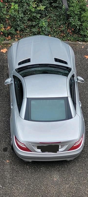 Silber Gebraucht 2012 Mercedes SLK200 Cabrio | 13.950 € - Bild 1/1