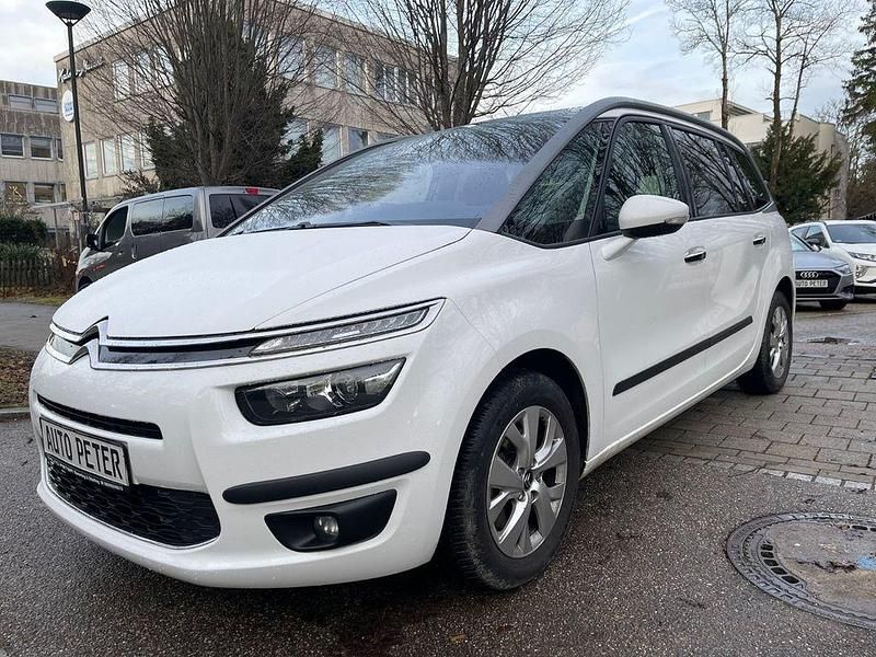 Weiß Gebraucht 2015 Citroën Grand C4 Picasso SELECTION Van / Kleinbus | 11.600 € (Fairer Preis) - Bild 1/4