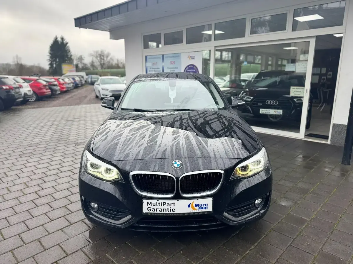 Gebraucht BMW 218 Gran Coupé Sport Line 136 PS (100 kW) 2019 Schwarz Coupé