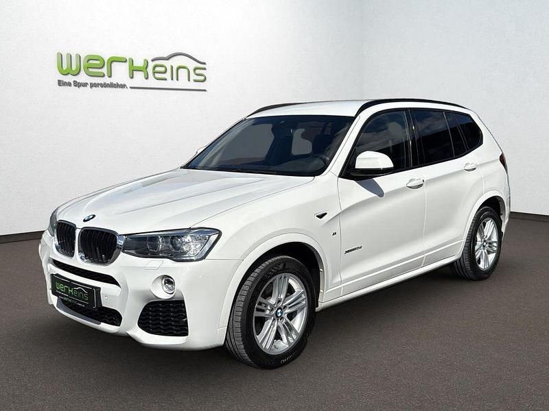 Weiss (metallic) Gebraucht 2017 BMW X3 Sport Line SUV | 20.950 € (Fairer Preis) - Bild 1/4