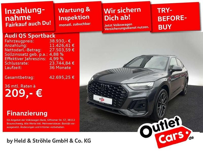 Gebraucht Audi Q5 S-Line 286 PS (210 kW) 2022 Daytonagrau perleffekt SUV