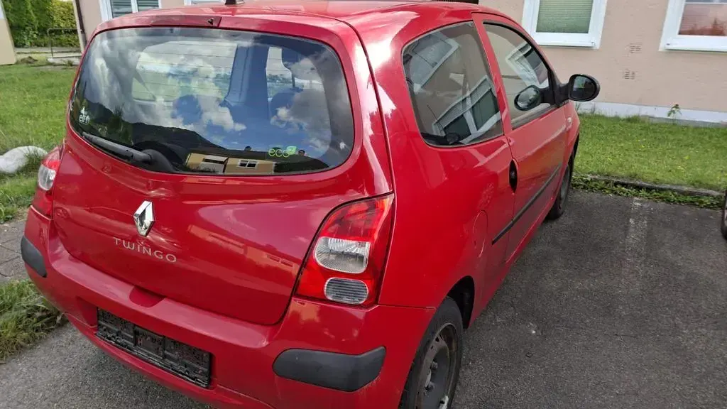 Gebraucht Renault Twingo Authentique 58 PS (42 kW) 2009 Rot Kleinwagen