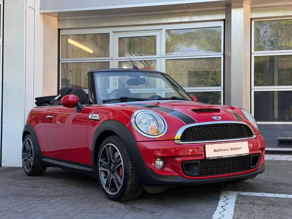Gebraucht Mini John Cooper Works Cabriolet 211 PS (155 kW) 2011 Rot Cabrio