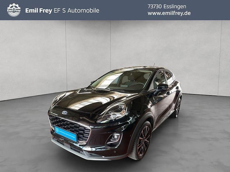 Schwarz Gebraucht 2022 Ford Puma Titanium SUV | 17.890 € (Superpreis) - Bild 1/4