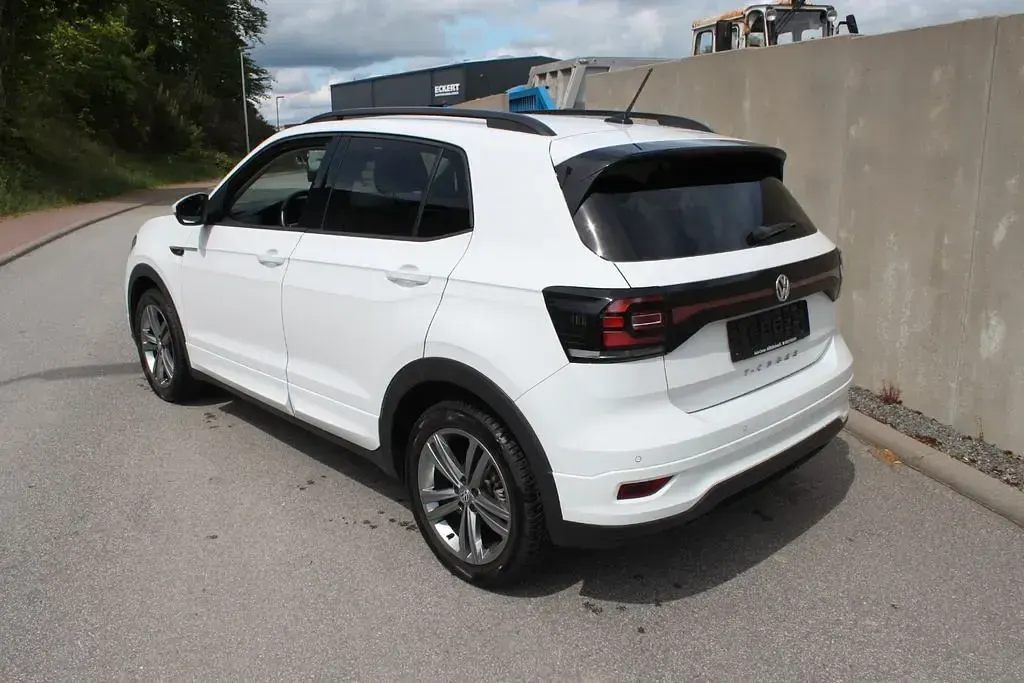 Gebraucht VW T-Cross R-line 116 PS (85 kW) 2019 Weiß SUV