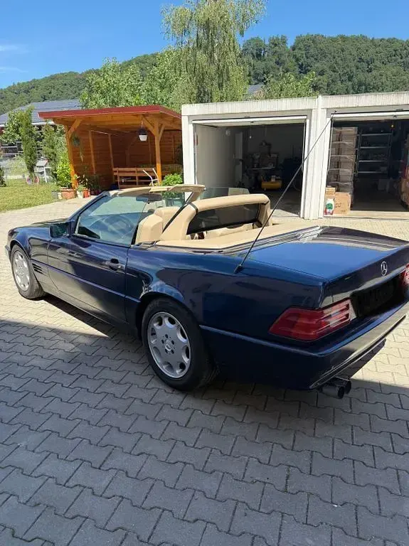 Gebraucht Mercedes SL280 193 PS (141 kW) 1994 Blau Cabrio