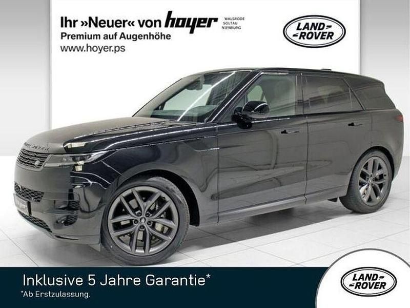 Santorini black (metallic) Gebraucht 2024 Land Rover Range Rover Sport SE SUV | 93.430 € (Fairer Preis) - Bild 1/4