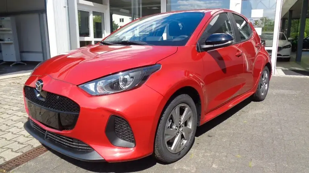 Neu Mazda 2 Exclusive-Line 116 PS (85 kW) 2025 Rot Kleinwagen
