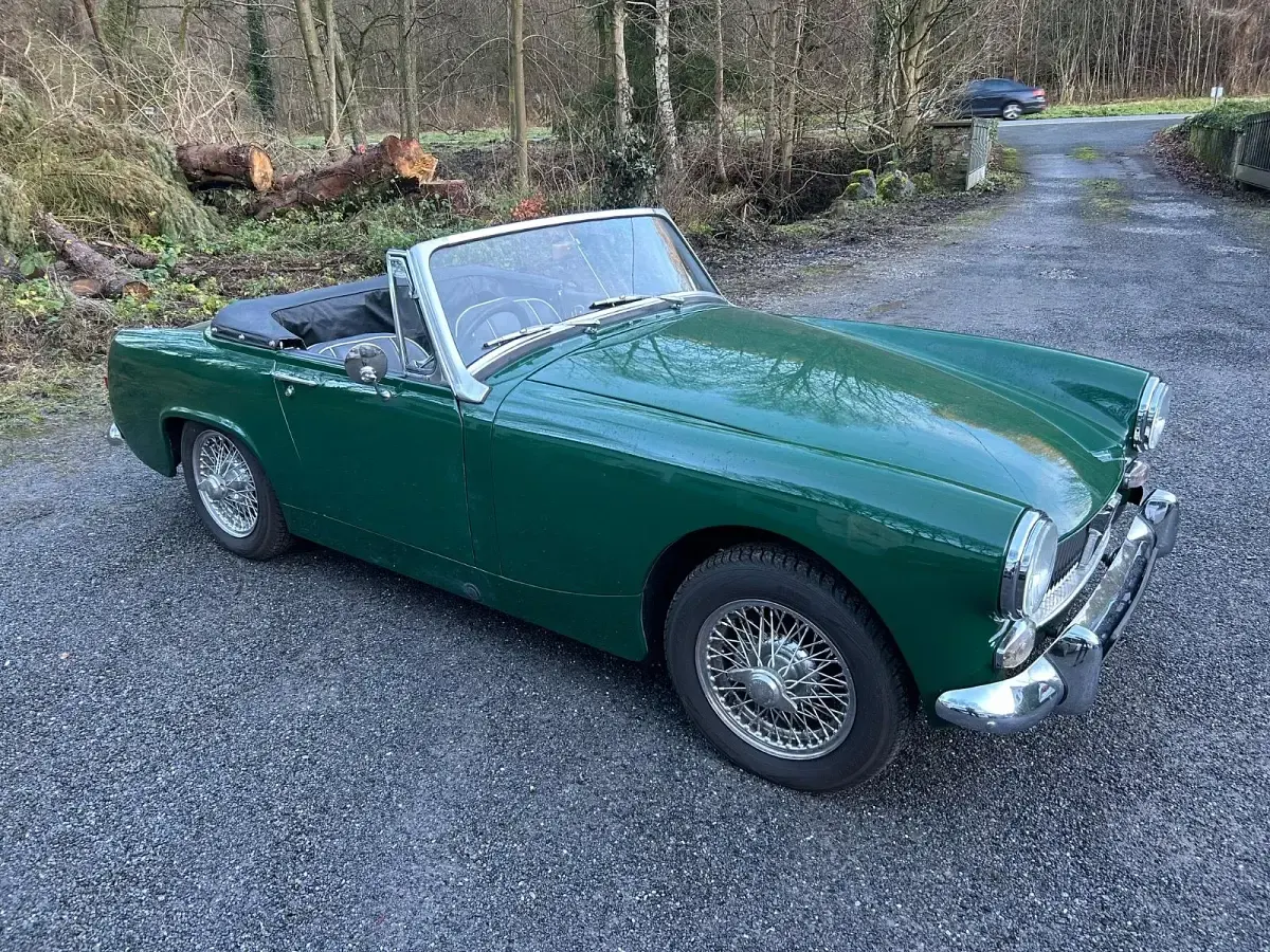 Occasion MG Midget 54 ch (39 kW) 1967 Vert Cabriolet