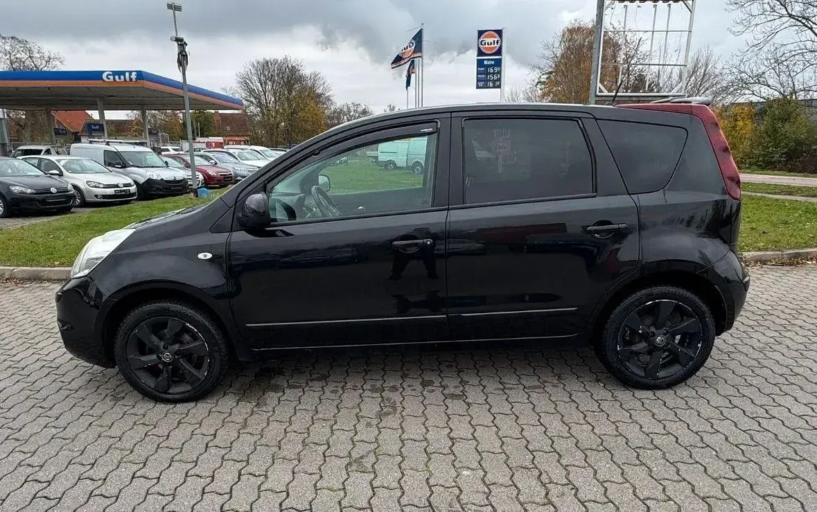 Gebraucht Nissan Note I-Way 110 PS (80 kW) 2010 Schwarz Kleinwagen