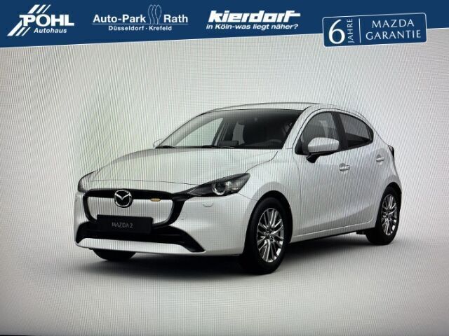 Snowflake white pearl (weiss) Neu 2024 Mazda 2 Exclusive-Line Kleinwagen | 21.380 € (Fairer Preis) - Bild 1/4