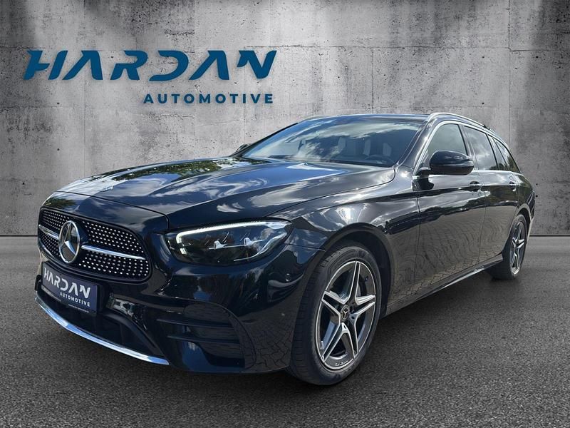 Schwarz Gebraucht 2022 Mercedes E300 AMG Kombi | 32.990 € (Superpreis) - Bild 1/4