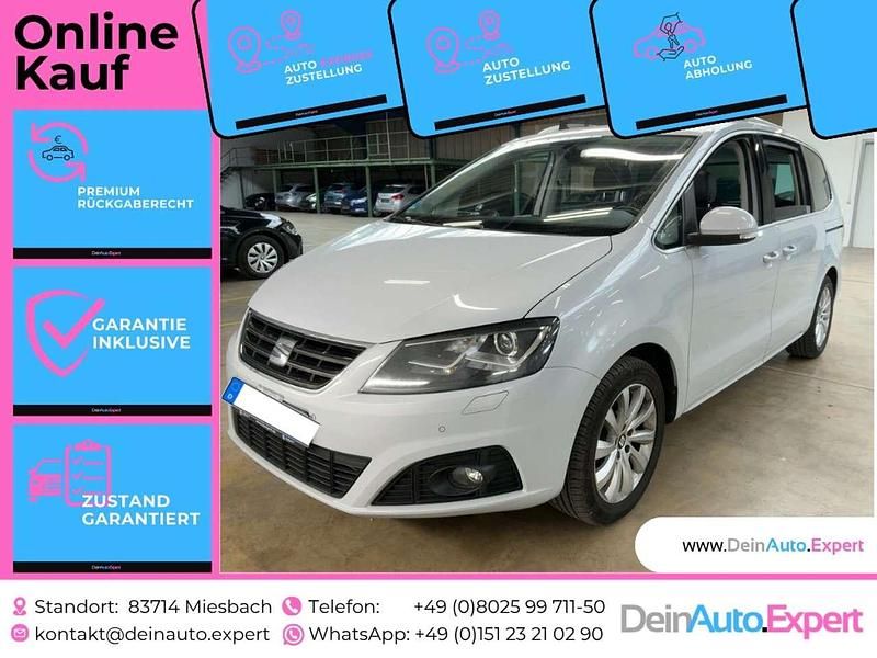 White silver Gebraucht 2018 Seat Alhambra Style Van / Kleinbus | 19.890 € (Guter Preis) - Bild 1/4