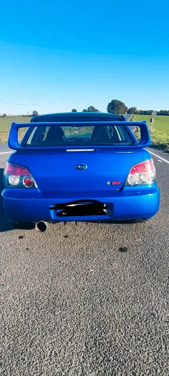 Gebraucht Subaru WRX STI 280 PS (205 kW) 2005 Blau Limousine
