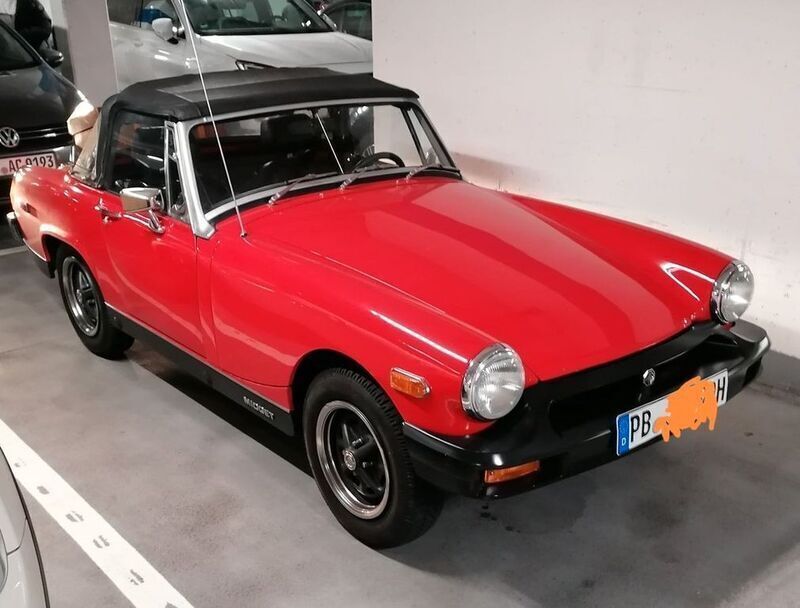 Rot Gebraucht 1976 MG Midget Cabrio | 9.000 € - Bild 1/4