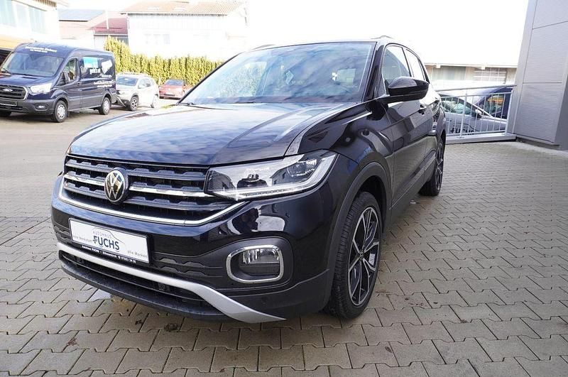 Gebraucht VW T-Cross Style 110 PS (80 kW) 2021 Schwarz SUV
