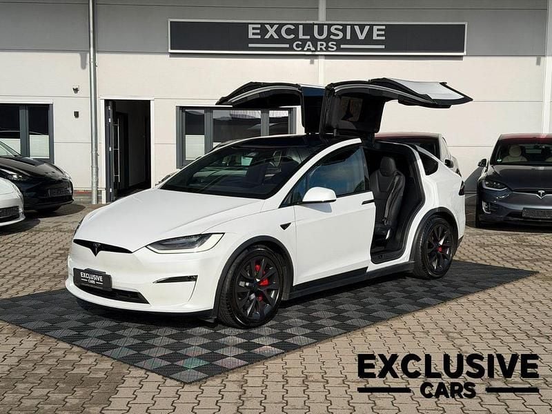 Gebraucht Tesla Model X Plaid 759 kW (1033 PS) 2023 Weiß SUV