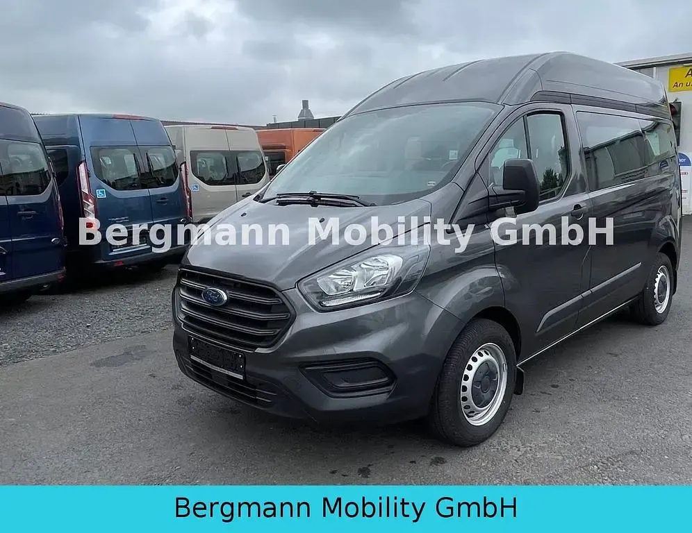 Occasion Ford Transit Custom 105 ch (77 kW) 2019 Gris Monospace