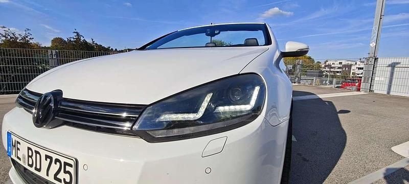 Gebraucht VW Golf Cabriolet 122 PS (89 kW) 2012 Weiß Cabrio