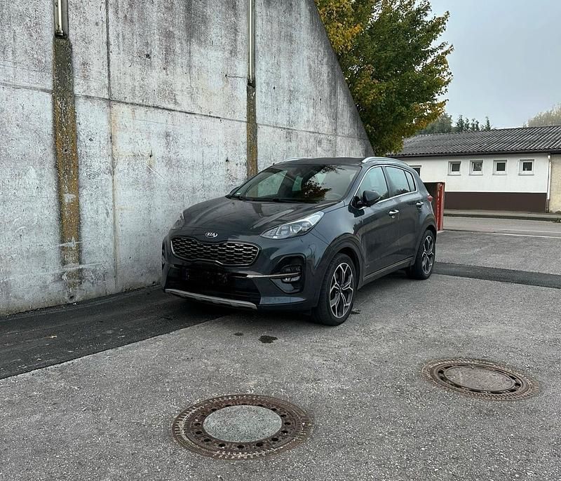 Grau Gebraucht 2021 Kia Sportage GT-Line SUV | 21.500 € (Superpreis) - Bild 1/4