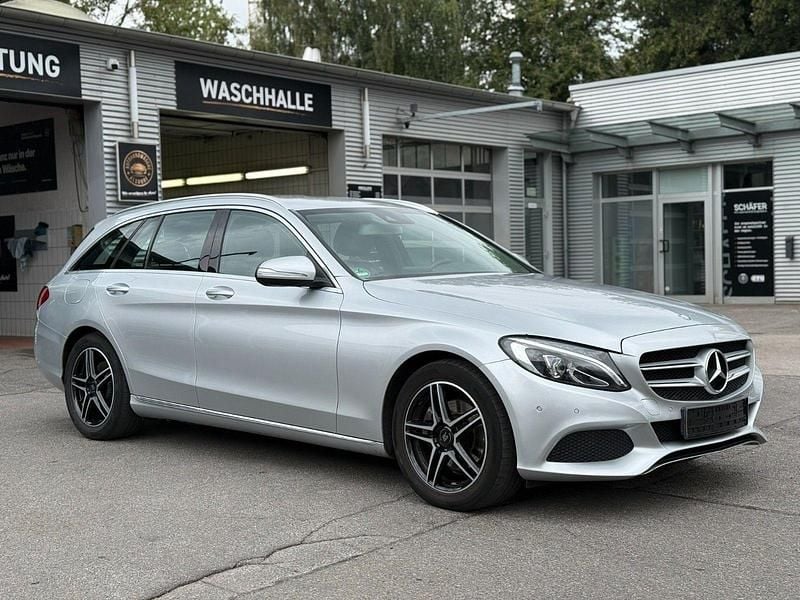 Silber Gebraucht 2015 Mercedes C220 Kombi | 11.500 € (Guter Preis) - Bild 1/2