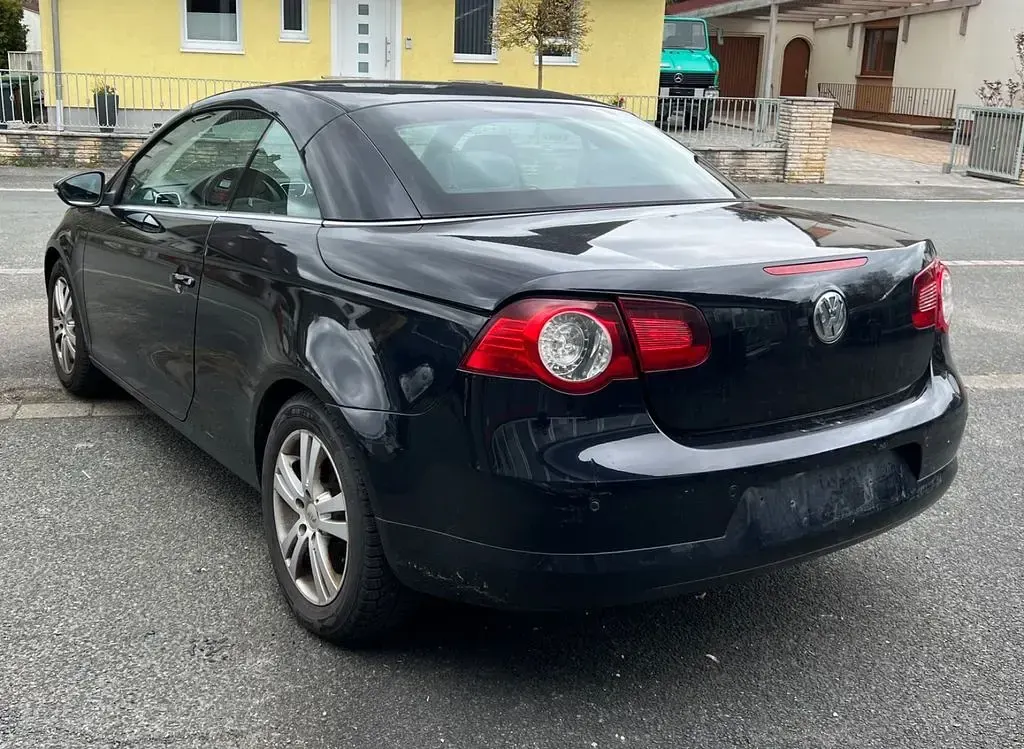 Usata VW Eos Edition 122 CV (89 kW) 2009 Nero Cabrio
